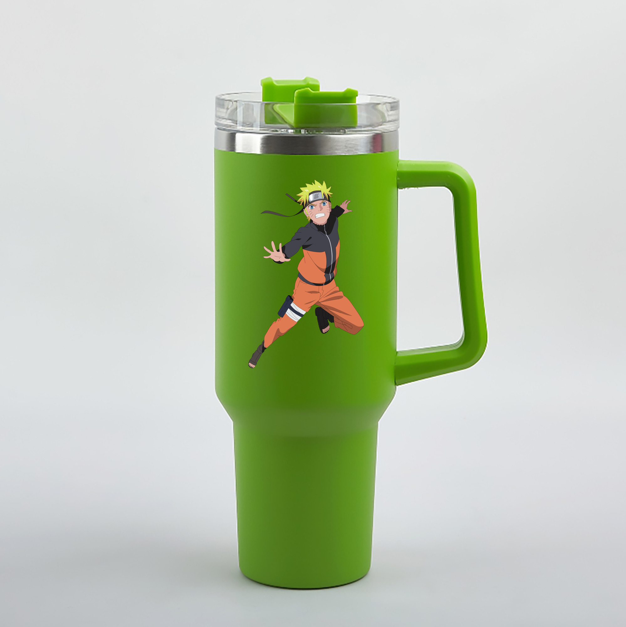 （画像用） NARUTO -ナルト- うずまき ナルト Uzumaki Naruto 1200mL車用タンブラー（カラープリント）